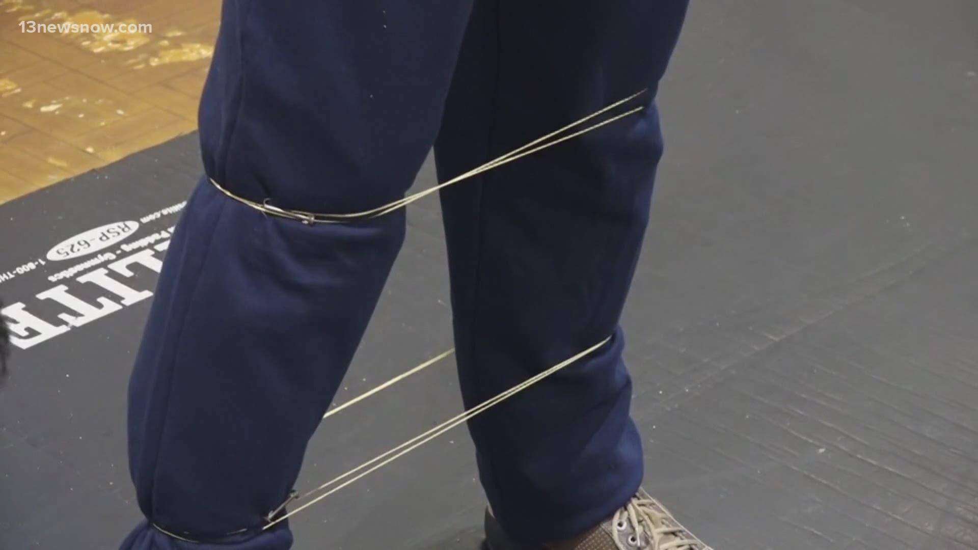 The new technology uses a remote device to discharge rope that wraps around a potential suspect.