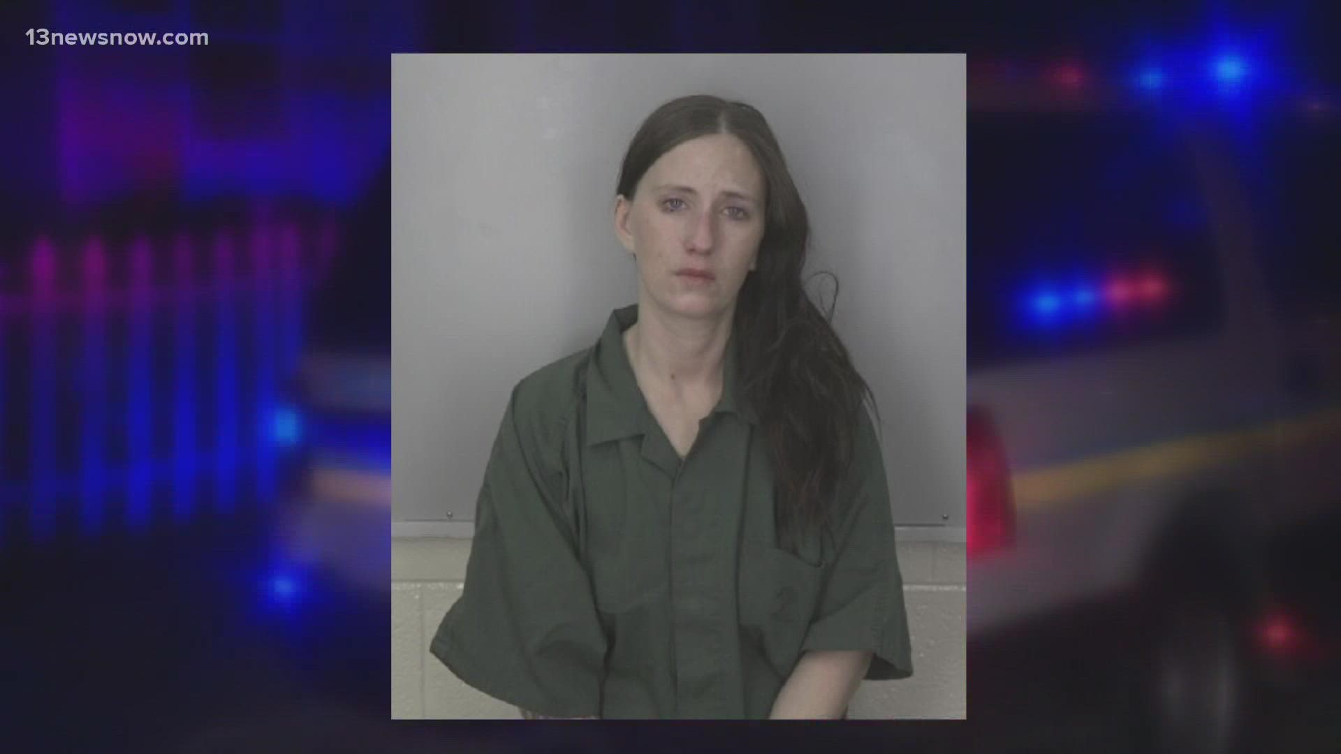 Police say a Portsmouth woman is charged in the death of her young son.