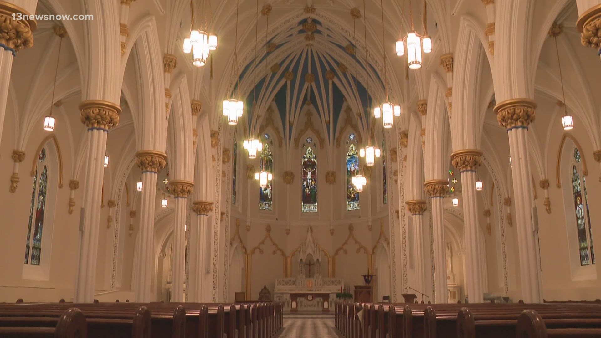Renovations are nearly complete at the Basilica of Saint Mary of the Immaculate Conception in Norfolk.