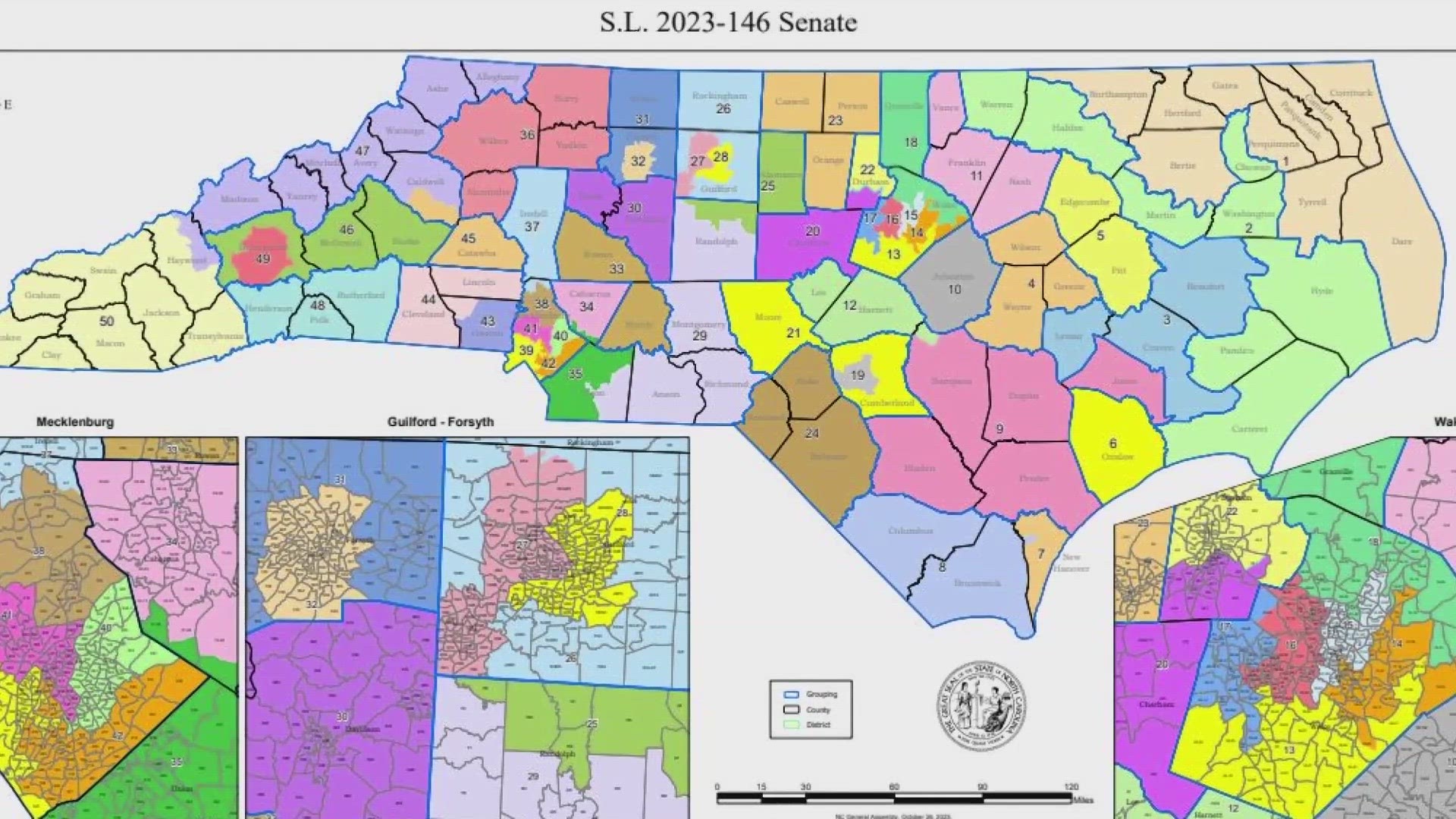 North Carolina's newly drawn voting maps will debut for the 2024 ...