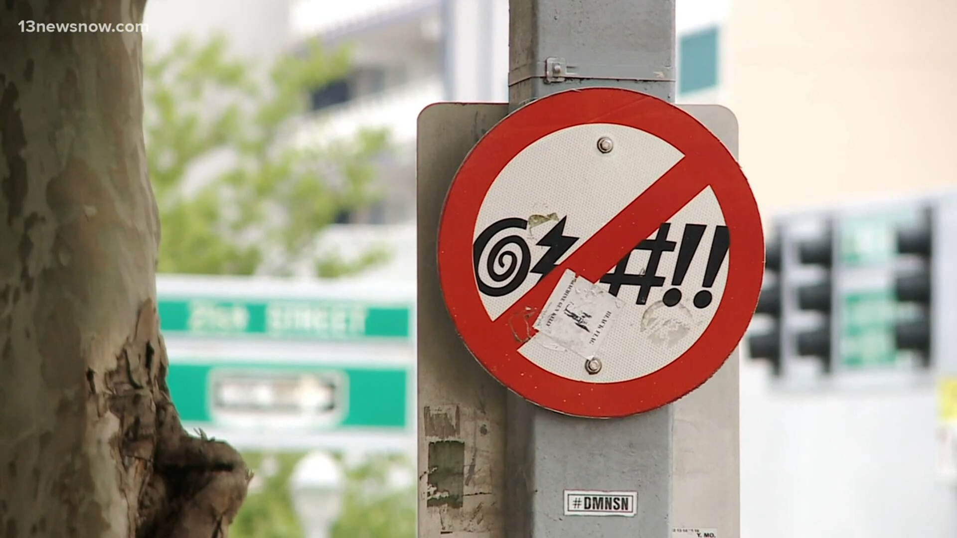 Old Oceanfront 'no cursing' signs to be auctioned off later this year ...