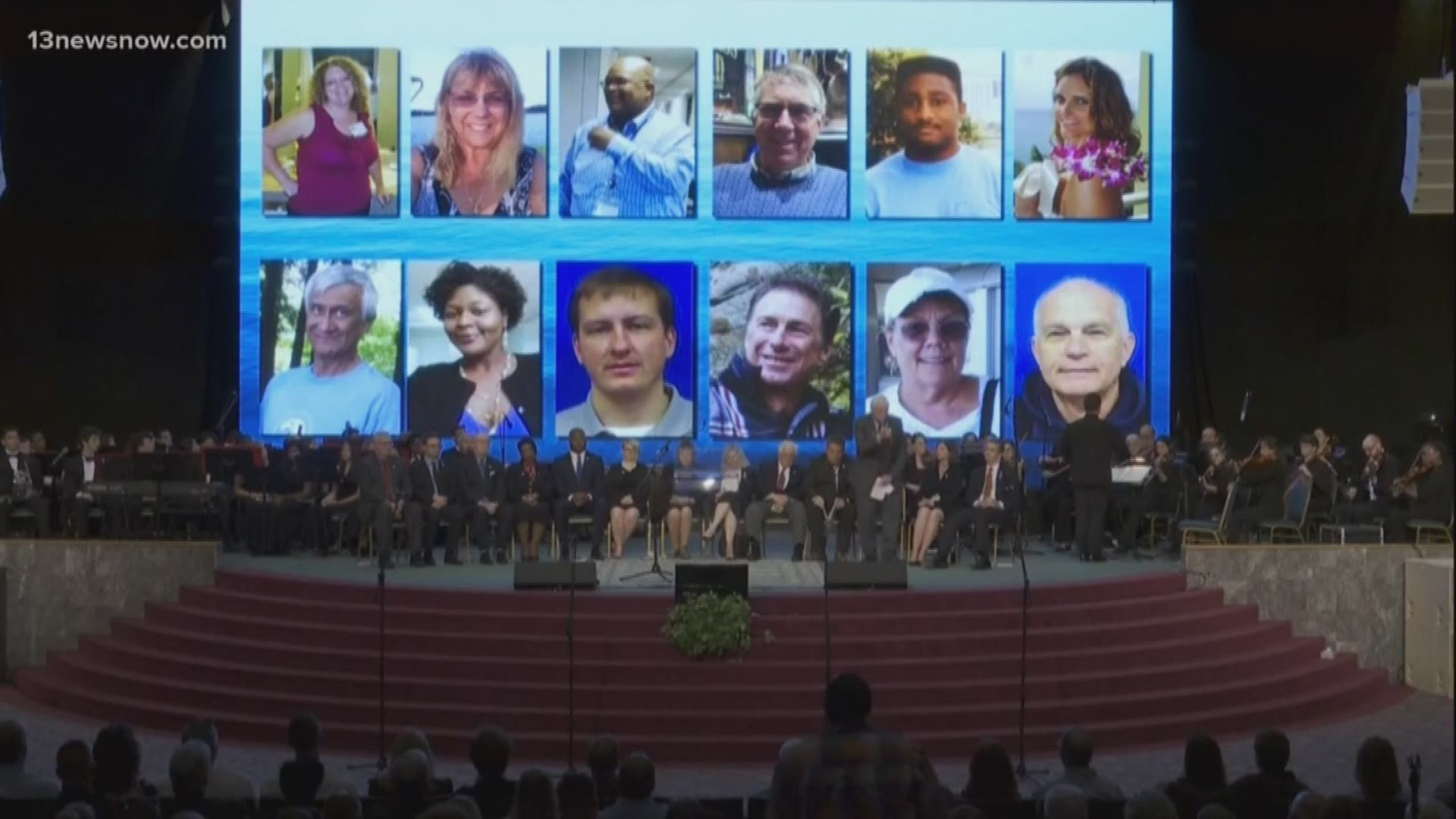 "This gathering is extremely important for all of us so that we can come together. We can share our sorrow. We can support our friends," said Virginia Beach City Vice Mayor Jim Wood.