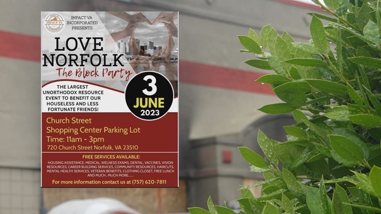 'Love Norfolk' block party aims to serve less fortunate in St. Paul's neighborhood