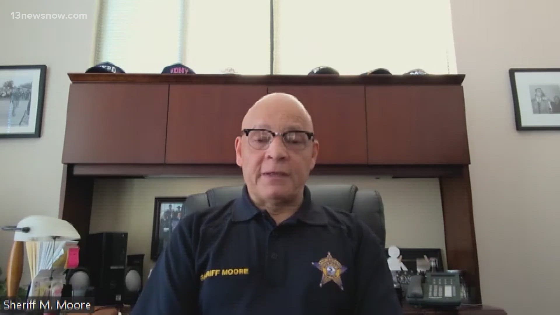 Sheriff Michael Moore is happy to see the process get started, saying it will solve major problems for his staff.