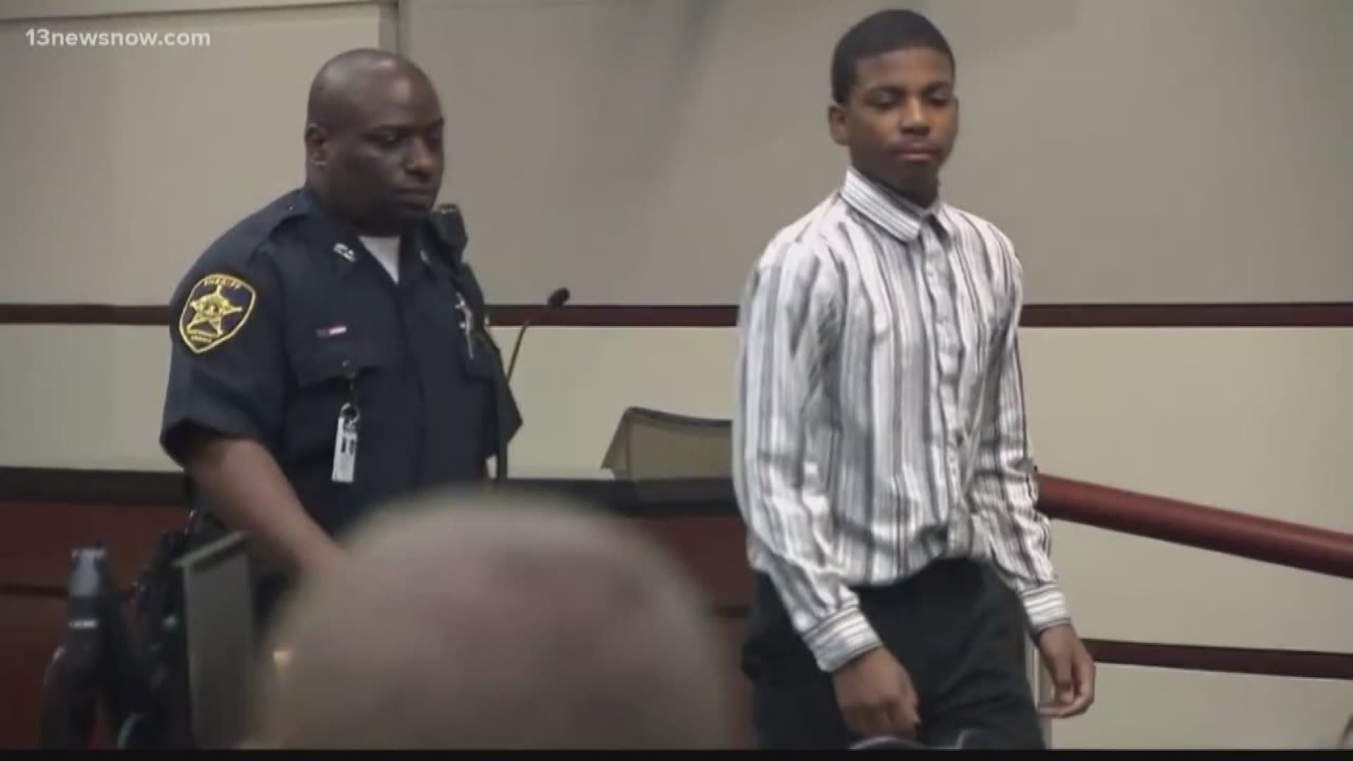 Will Patterson Jr. a 16-year-old was found guilty of shooting a Portsmouth Cop