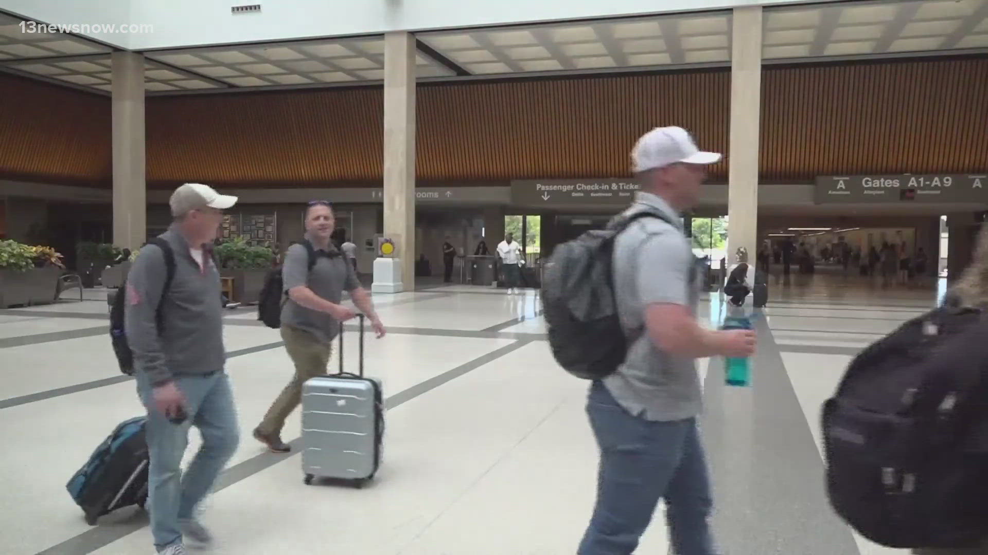 A heads up to those with plans to fly out of Norfolk International Airport: the airport expects to see more travelers than ever this summer.