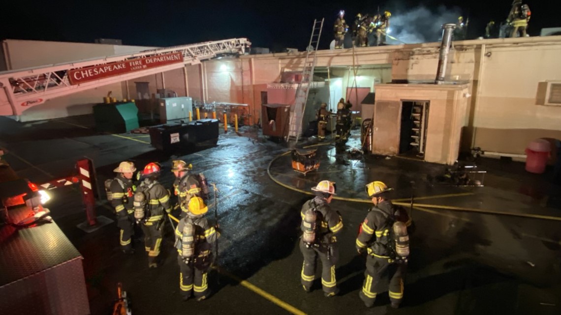 Four businesses impacted in Chesapeake fire