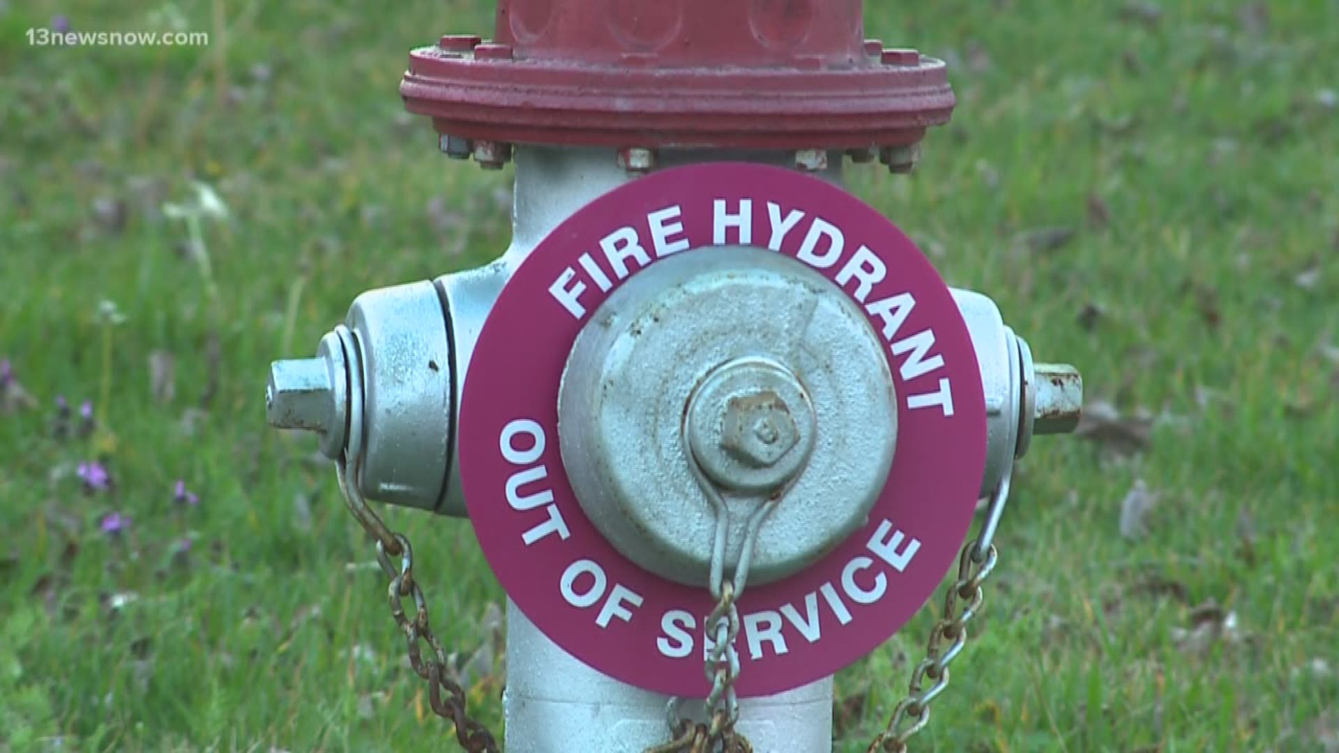 Our 13News Now investigation found that the number of broken hydrants in Portsmouth is more than double the number of out-of-service hydrants in all other Hampton Roads cities combined.