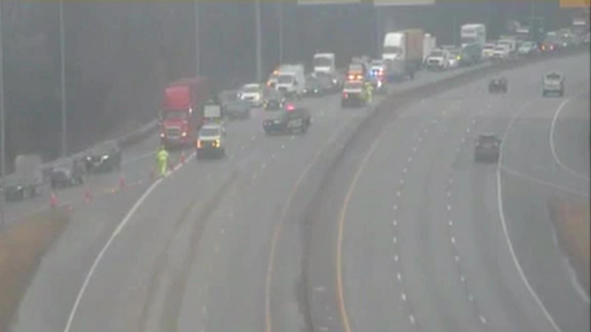 Cement truck spill on i 264 west in portsmouth va 13newsnow