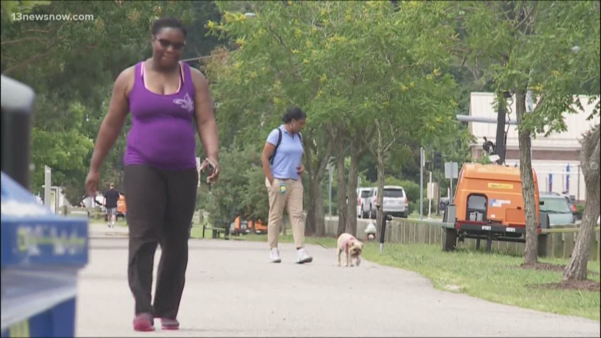 How walkable is Virginia Beach? The City's Parks and Rec Department is asking for resident's opinions.