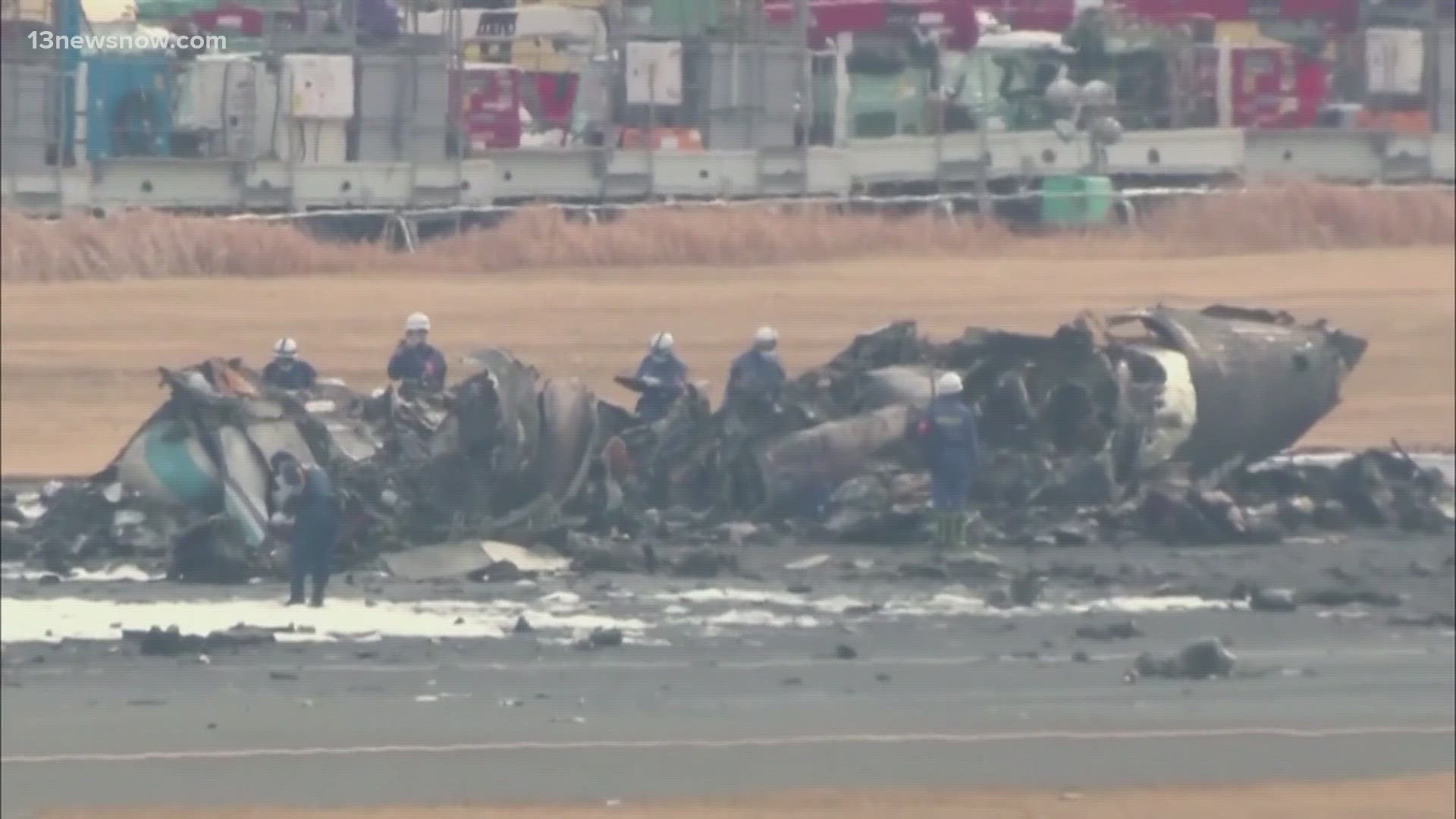 Five people dead after a runway plane crash in Japan | 13newsnow.com