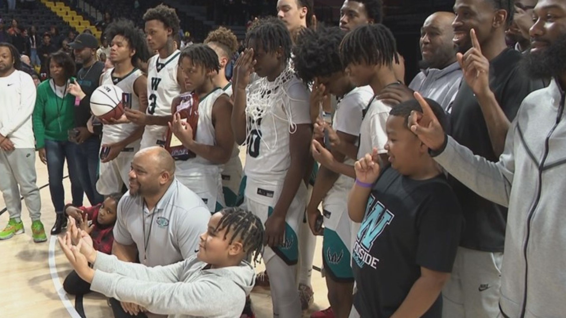 Woodside High School's state title has brought some joy to Newport News after a student shot and wounded a teacher at Richneck Elementary back in early January.