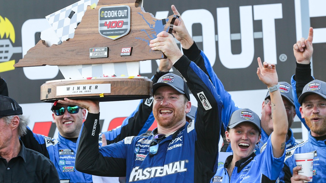 Chris Buescher Wins At Richmond And Secures Spot In NASCAR Playoffs ...