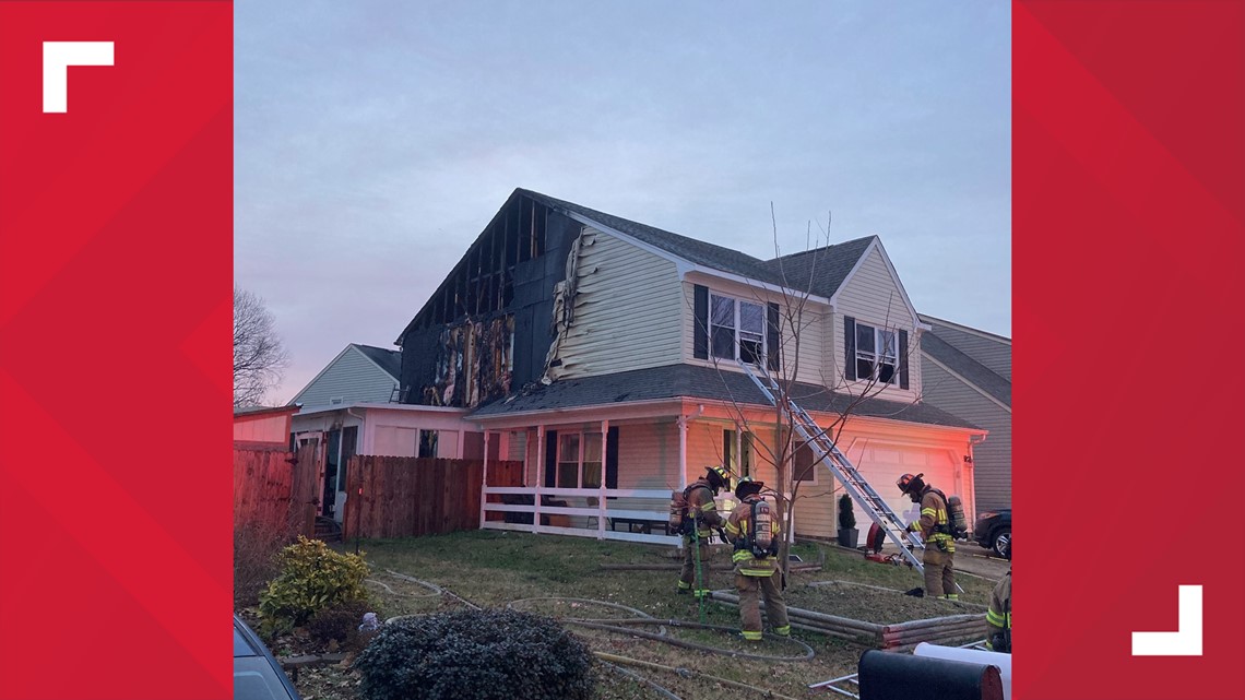 Smoke alarms save lives Family displaced after house fire in Virginia