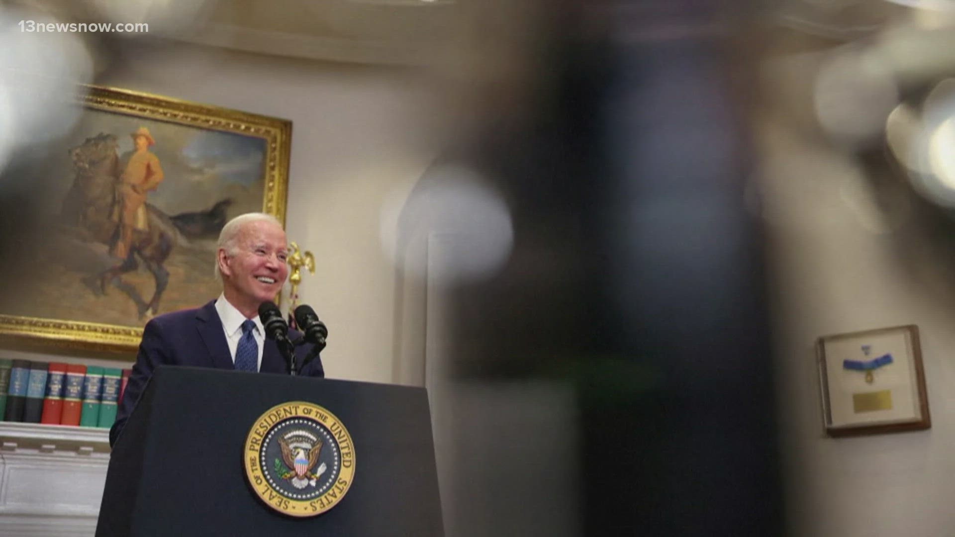 Biden's speech on Friday will be the most extended remarks from the Democratic president on the compromise.