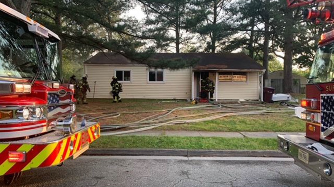 Family displaced after fire breaks out in Chesapeake home | 13newsnow.com