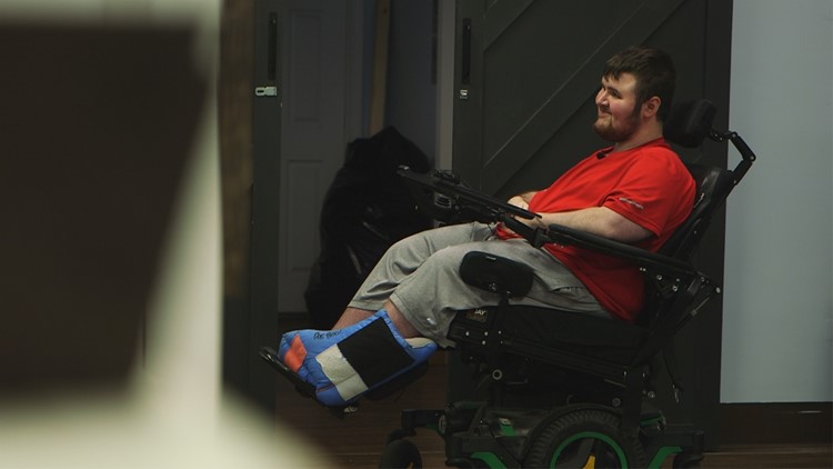 Kaden the Clerk | Man with muscular dystrophy joins new family business in Franklin