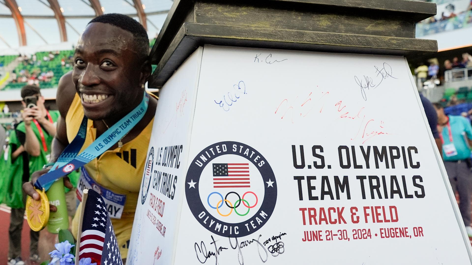 Grant Holloway is considered the premiere 110m men's hurdler in the world. He's got his sights set on the upcoming Paris Olympics.