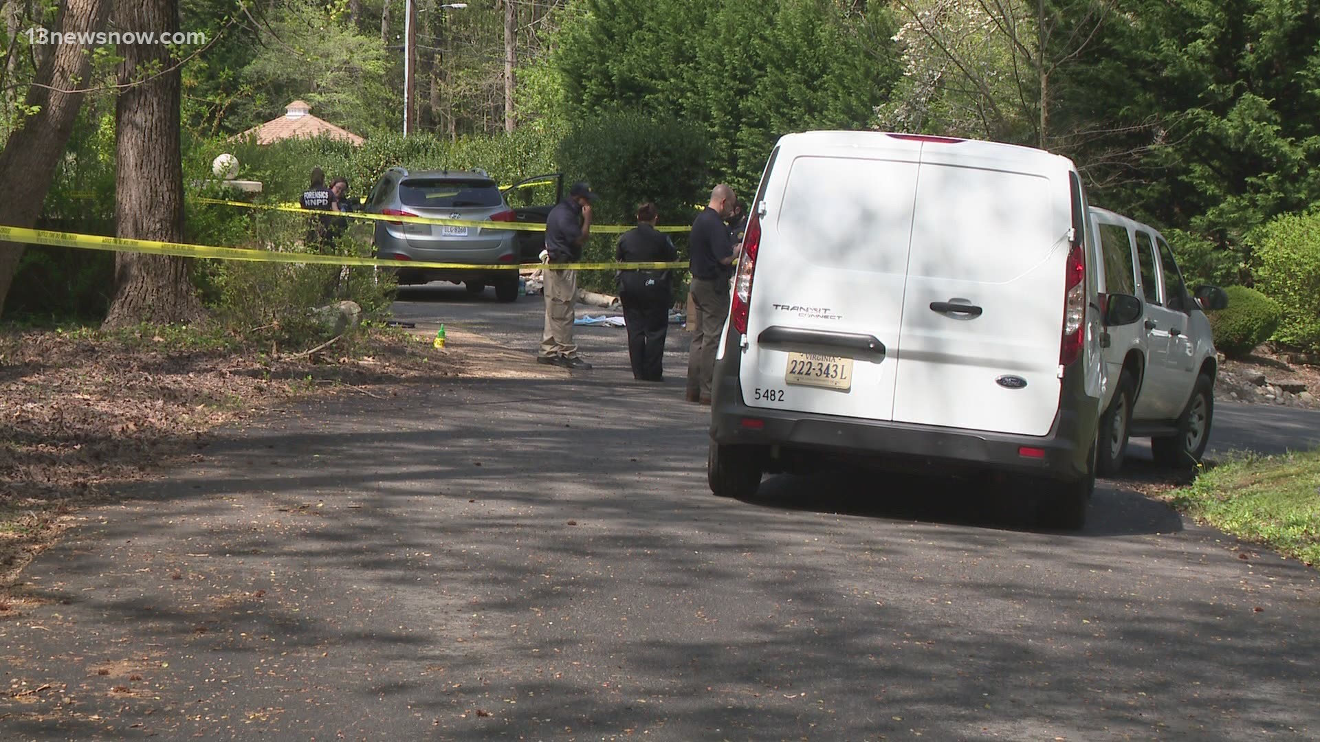 Authorities found the victim in a car parked near the Warwick River. Police said he had been shot. Now they're investigating his murder.