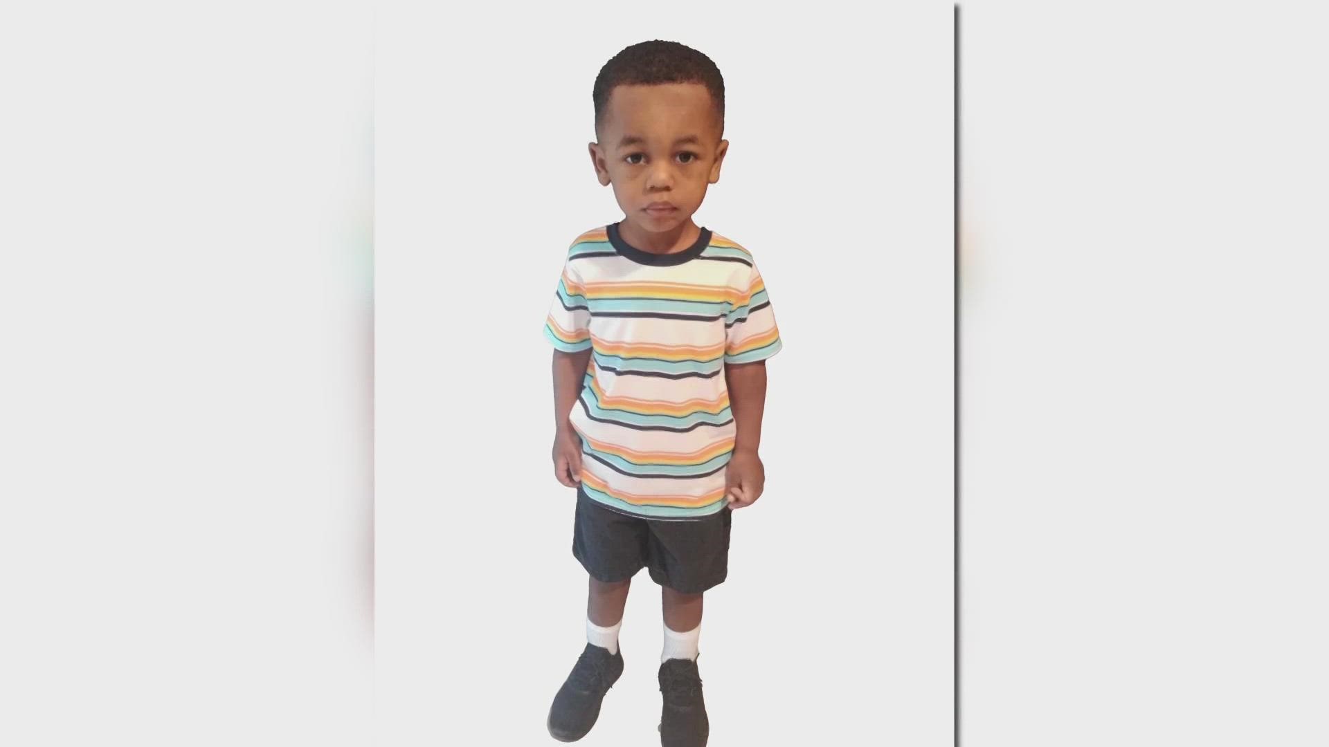 The Hampton Police Division shared a new photo of Codi Bigsby, the four-year-old boy reported missing from a Buckroe Beach neighborhood.