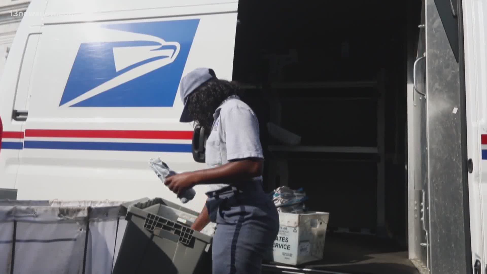 Attorney General Mark Herring says cuts to the postal service could endanger your vote. Mail carriers say they're working long days, even with cuts to overtime.