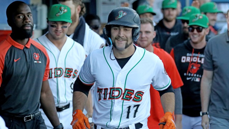 Colton Cowser's home runs, Cole Irvin's pitching lead first-place Tides to  win in Jacksonville – The Virginian-Pilot