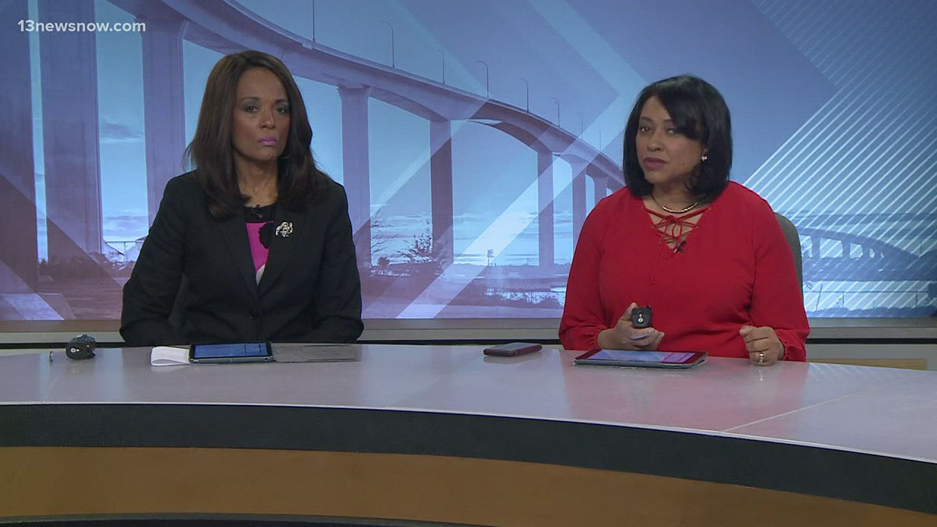 Top Stories from 13News Now at 5 p.m. with Janet Roach and Regina Mobley