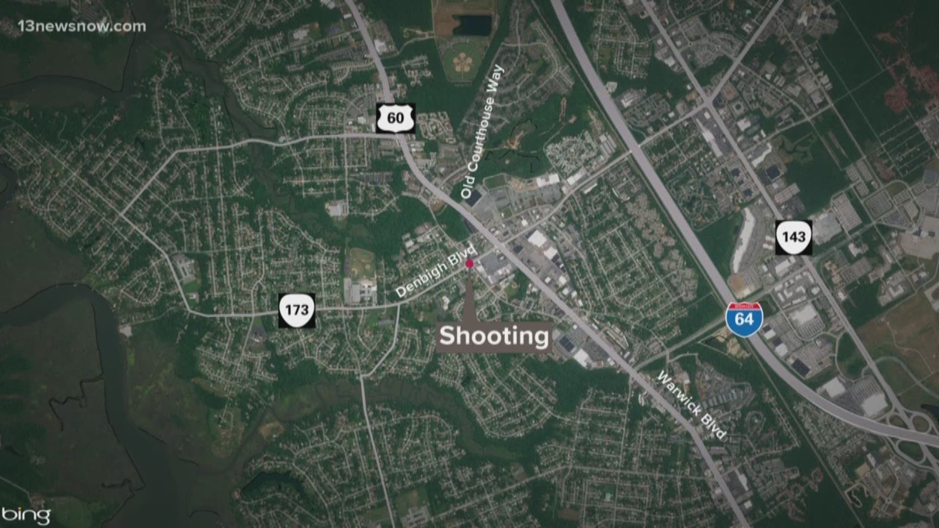 A 15-year-old boy was shot Saturday night.