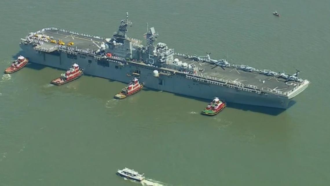 GMA visits USS Bataan (LHD 5) for Fleet Week in NYC - Vimarsana News