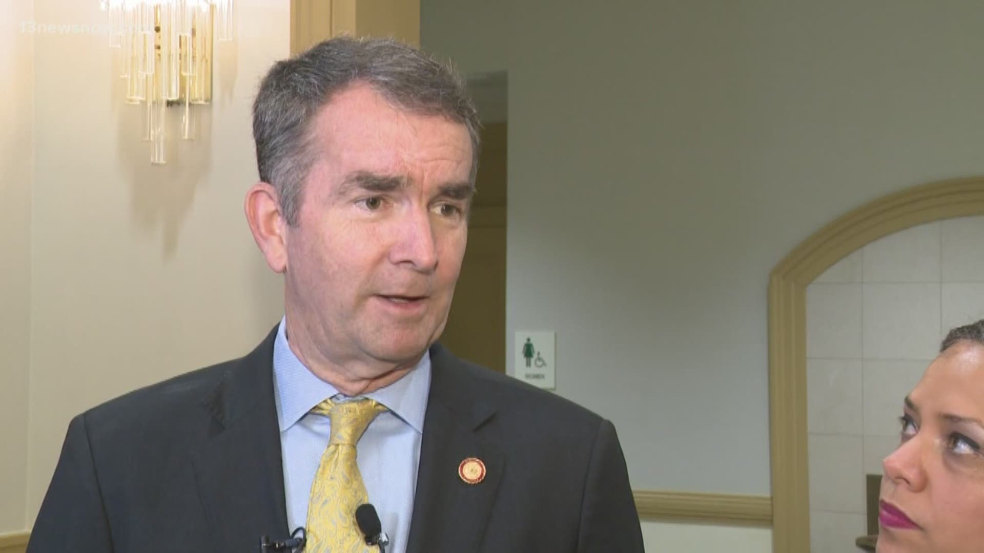 Gov. Ralph Northam welcomed the passage of gun control bills as 'historic' after a House committee voted to push the legislation forward.