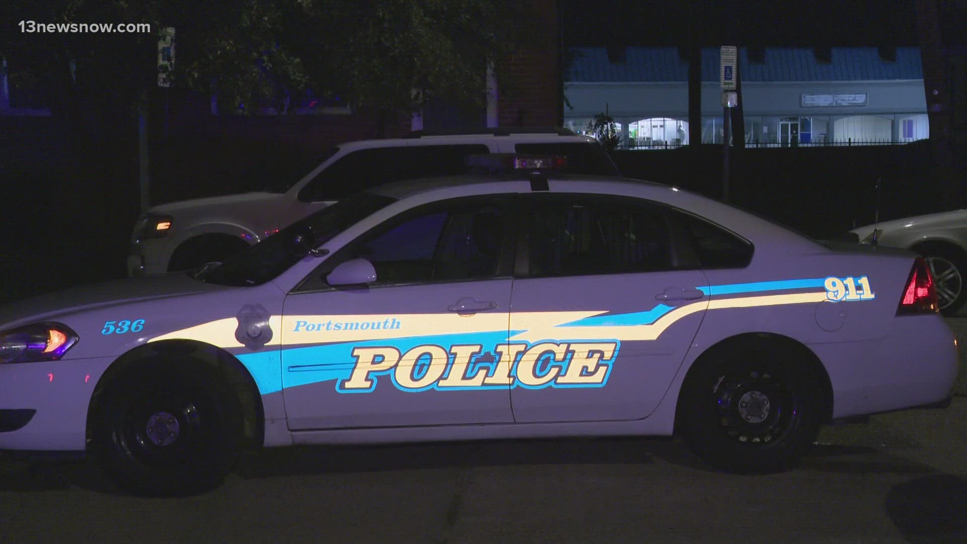 Portsmouth police say they received a call about a woman shot near 10 Suburban Circle just before 11:00 p.m. on Sunday.