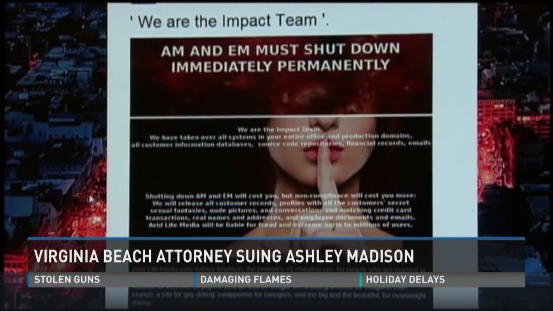 Virginia Beach attorney suing Ashley Madison | 13newsnow.com