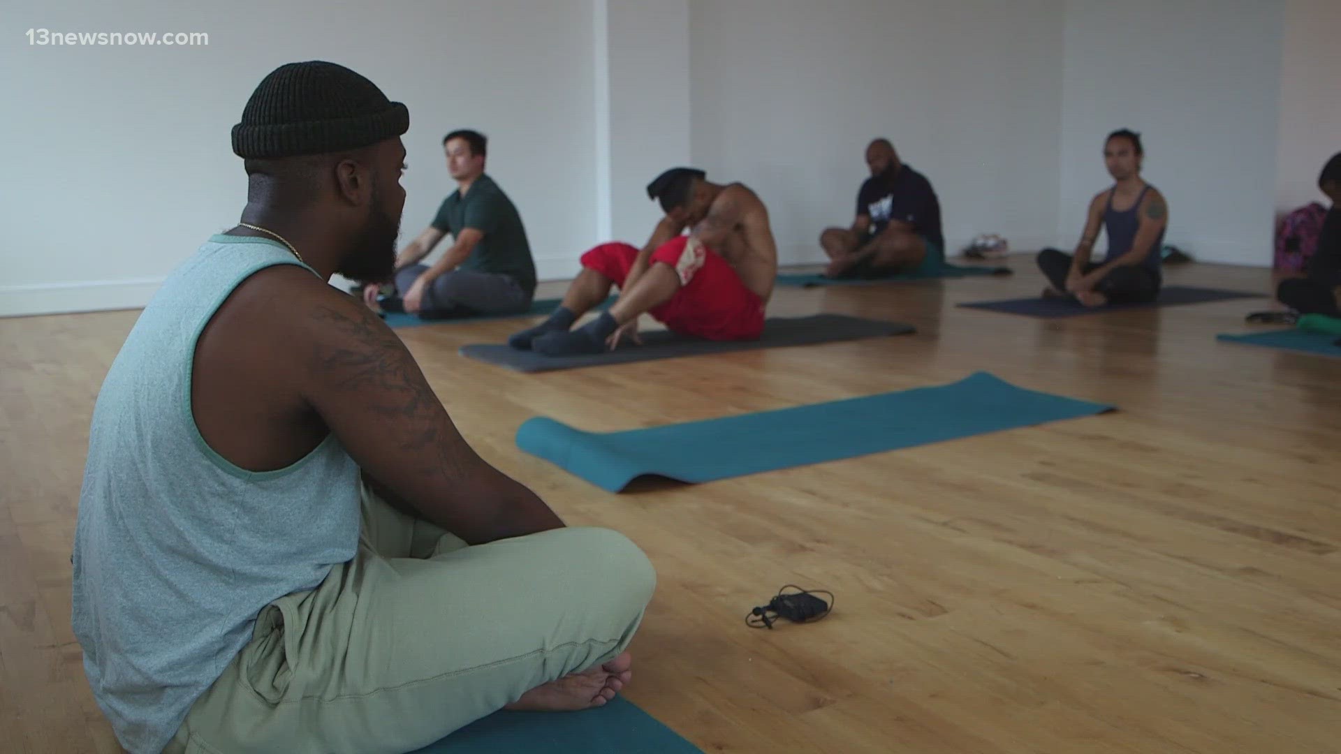 Black Men Heal Yoga Class in Chesapeake encourages mental health