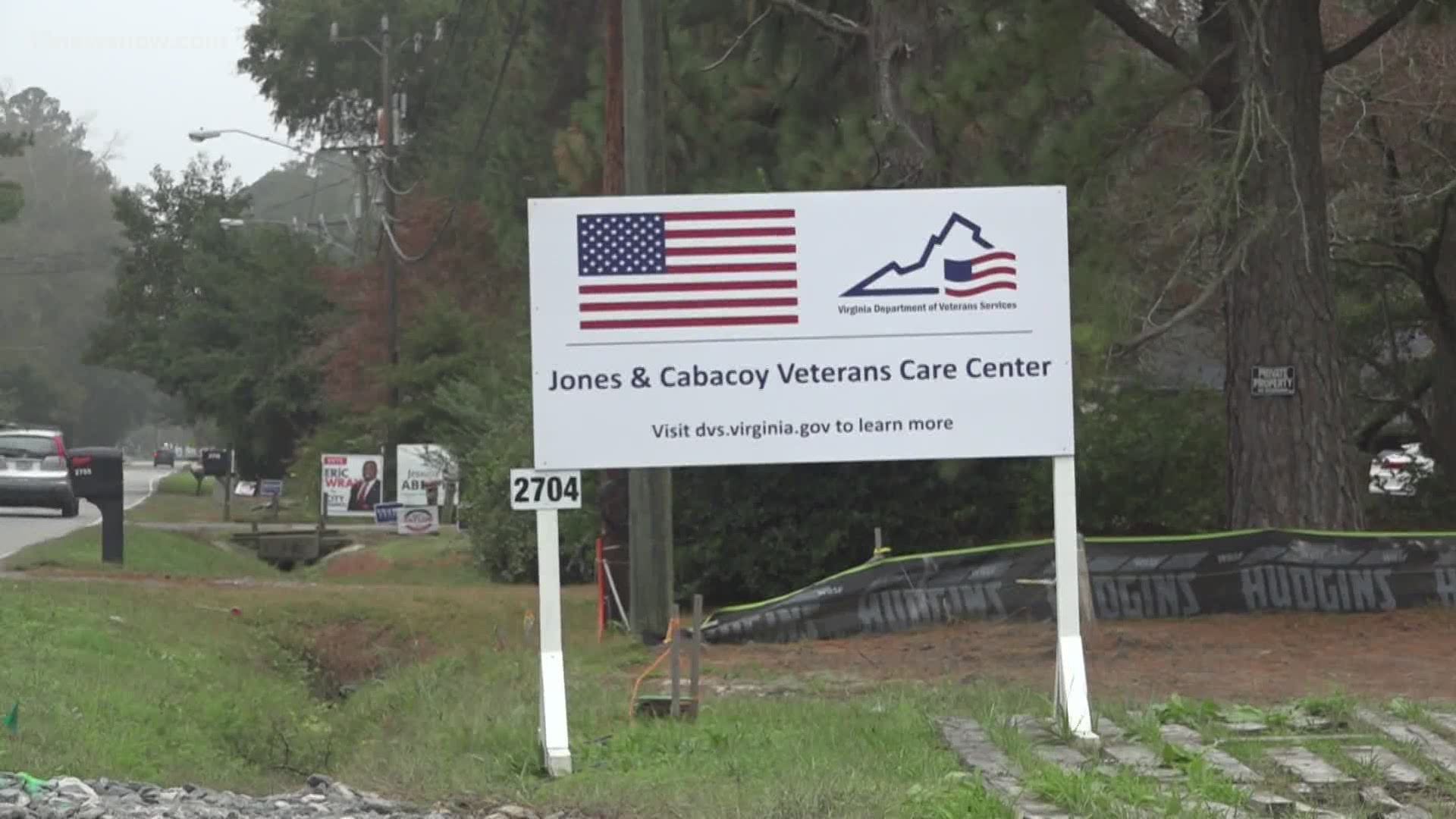 13News Now Mike Gooding explains the effort from the Virginia Beach city manager to address some noisy construction for a new care center for military veterans.