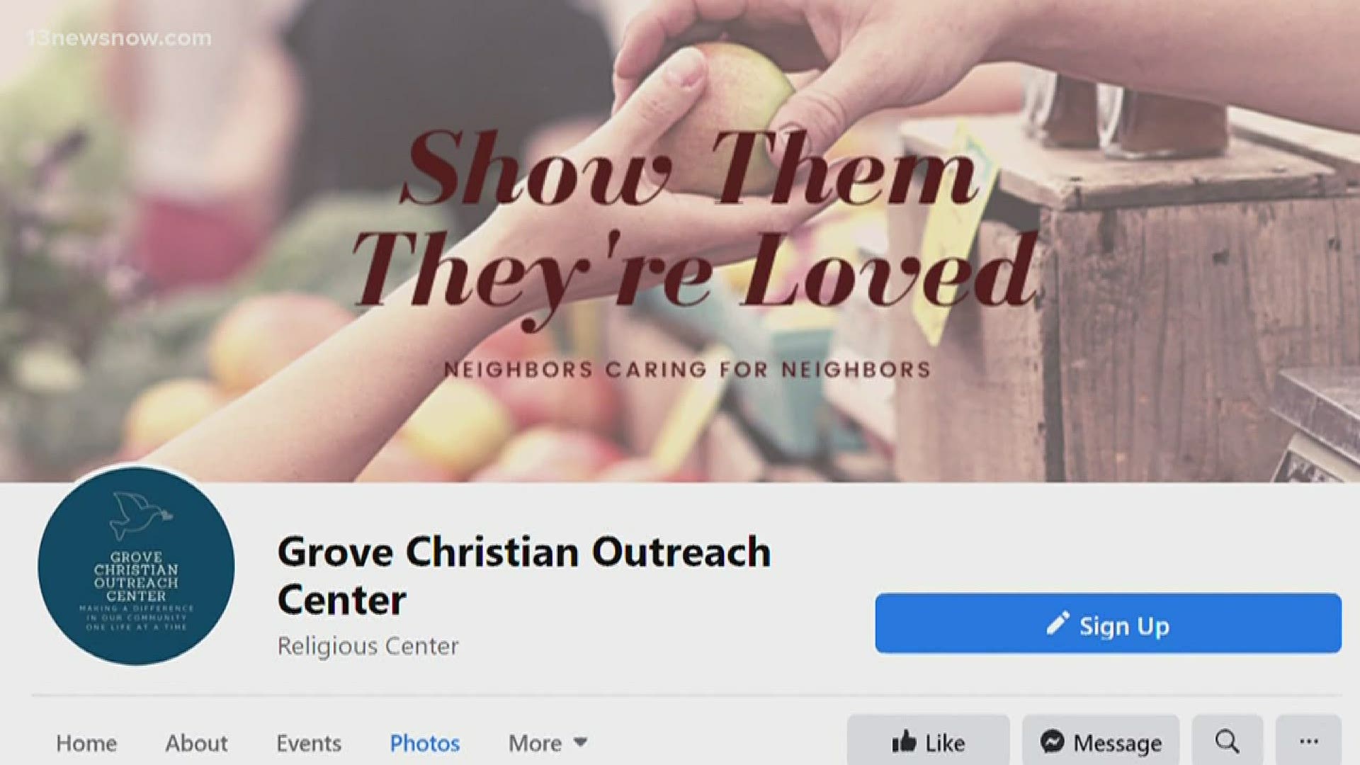 MAKING A MARK: Grove Christian Outreach Center in Williamsburg