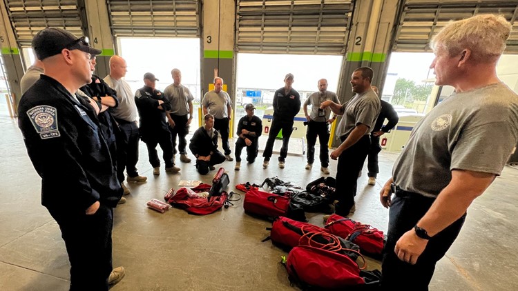Virginia Task Force 2 ready to deploy to Florida in Hurricane Ian's aftermath
