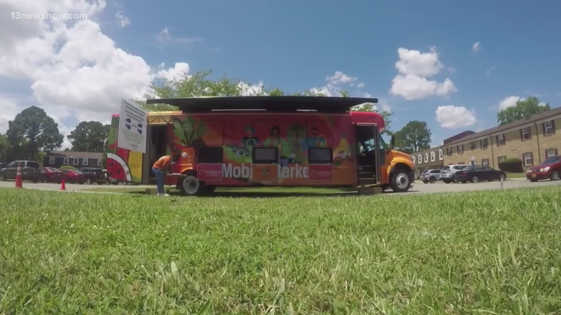 Alex Littlehales takes us inside the latest effort to bring healthy meals to neighborhoods across Hampton Roads.