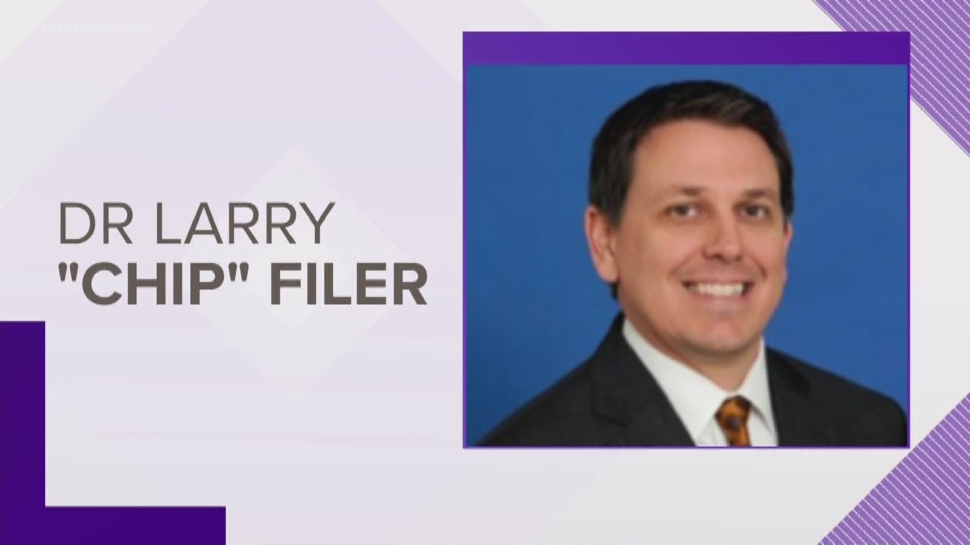 Dr. Larry "Chip" Filer will take over the position after the last one stepped down. Filer currently serves as the Associate Vice President for Entrepreneurship and Economic Development for Old Dominion University.