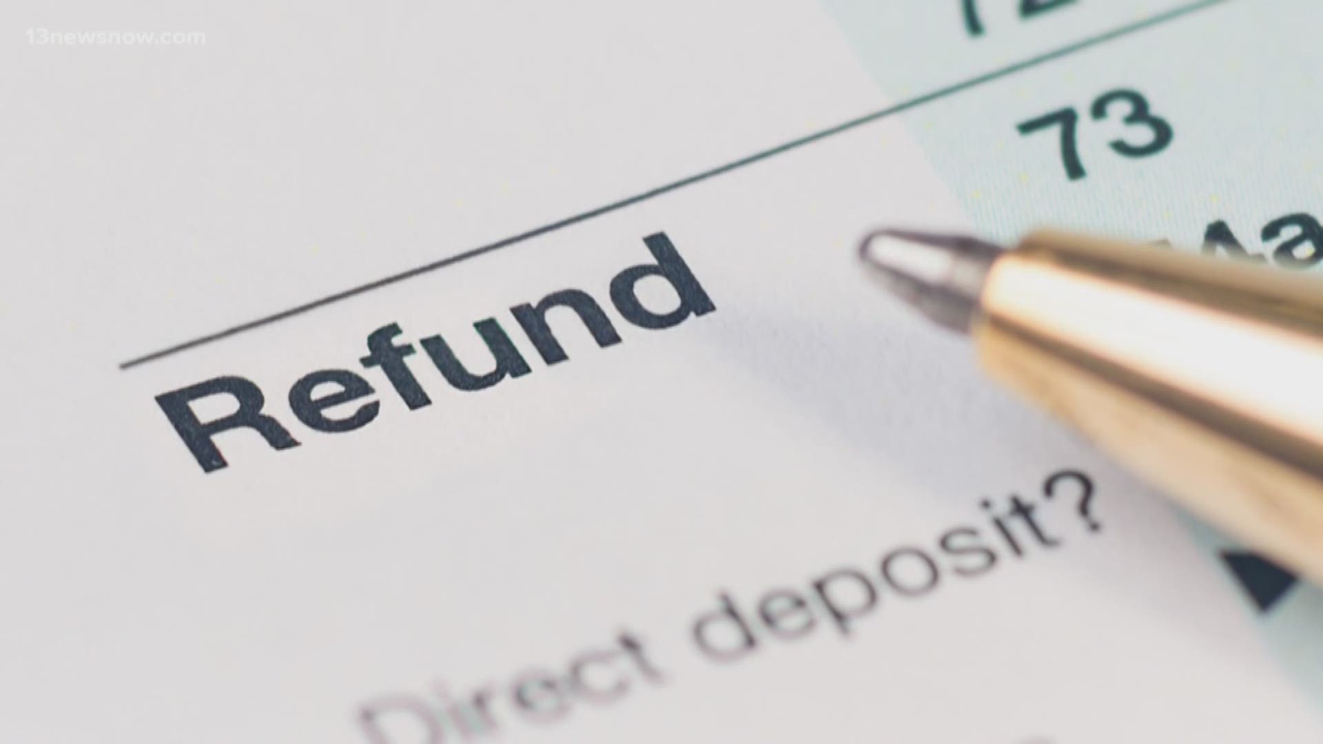 Tax refunds on the way to many Virginians