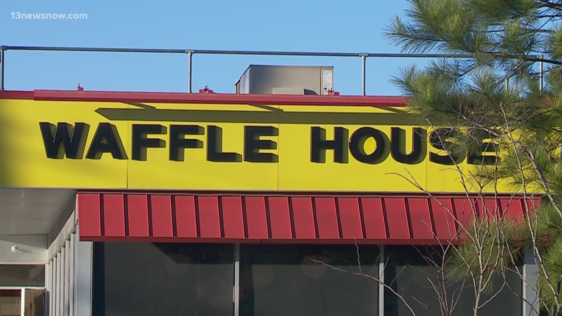 Two men are hurt after a shooting at Waffle House in the 600 block of McLawhorne Drive.