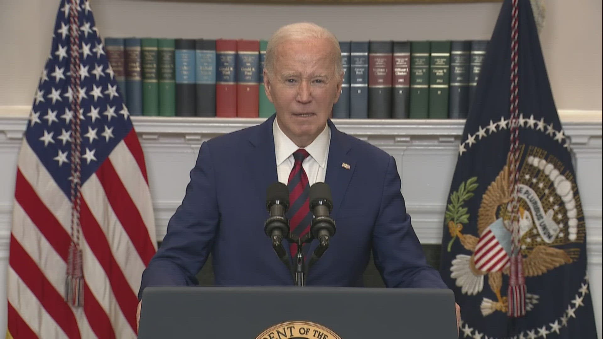 President Joe Biden said at the White House that the federal government would "move heaven and earth" to re-open Baltimore's port after the collapse.