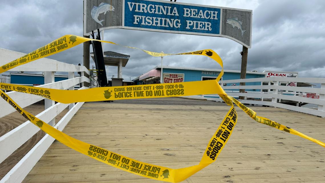 Police explain delay in recovering vehicle off Virginia Beach fishing pier