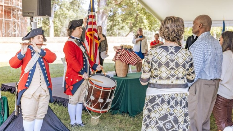 For the first time since the start of the pandemic, new U.S. citizens take their oaths in Colonial Williamsburg