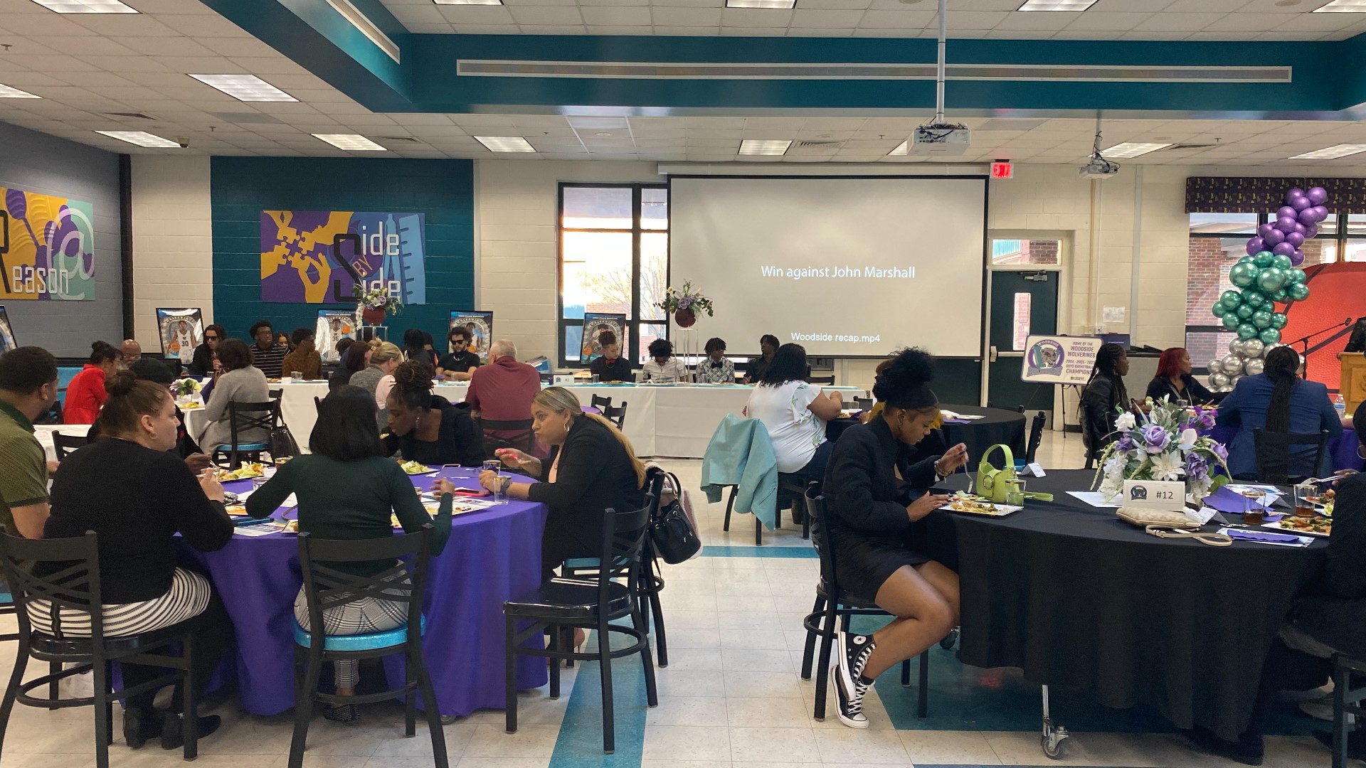 State champs Woodside HS boys basketball team celebrated | 13newsnow.com