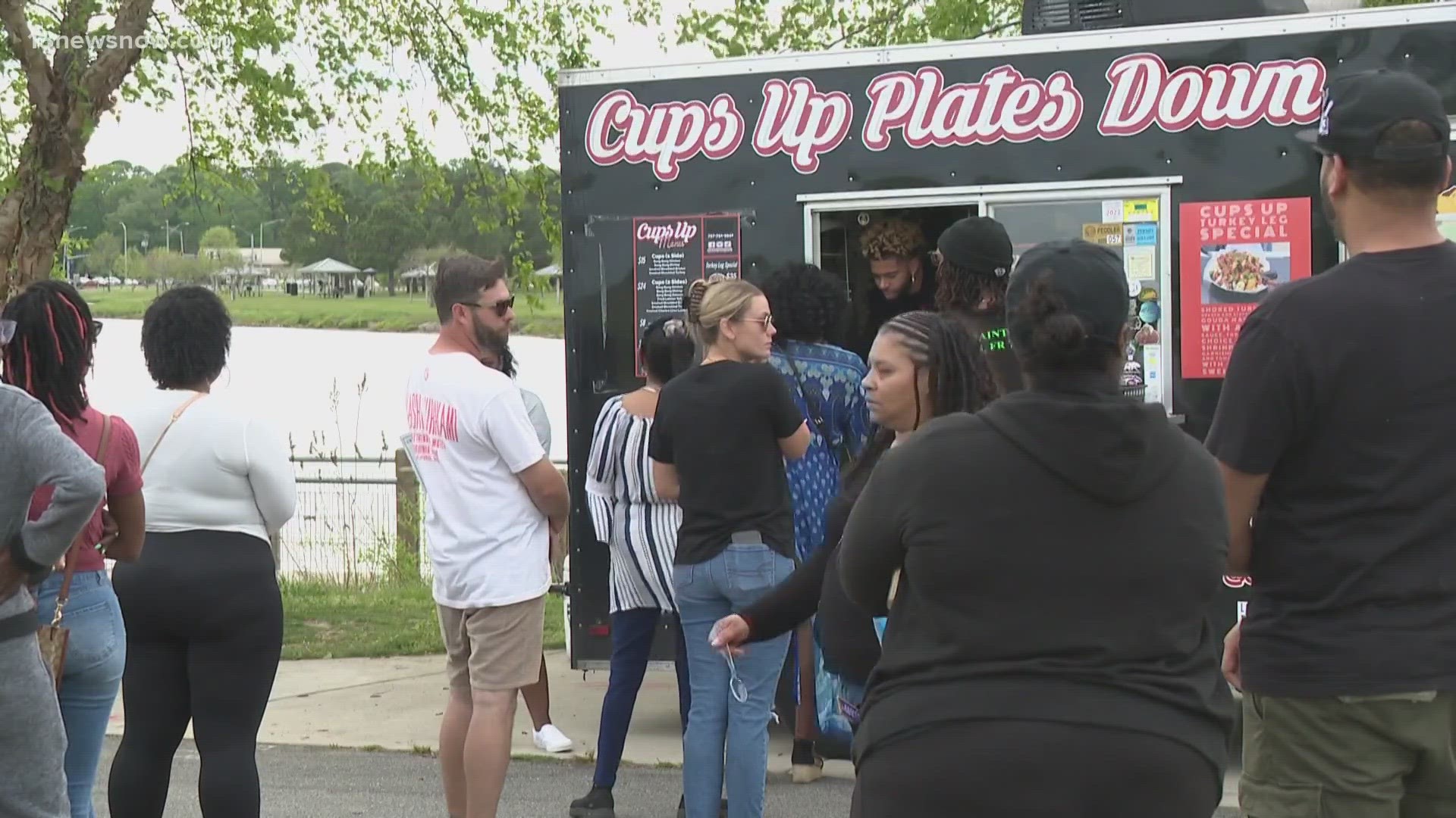 It's a way to engage and inspire people in the community ahead of the festival in two weeks, according to city officials.