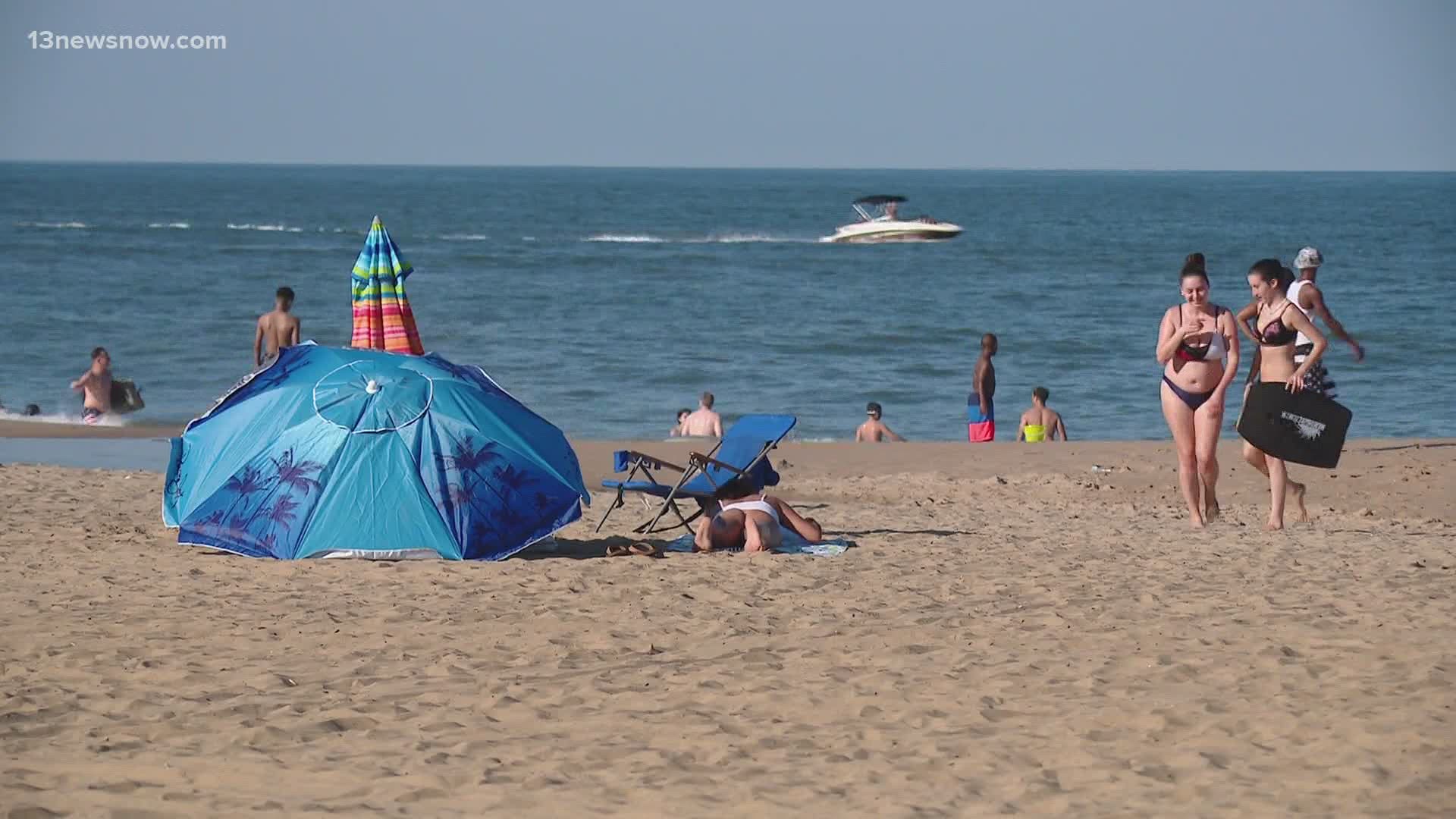 The Virginia Beach Department of Public Health is seeing an increase in positive COVID-19 cases.