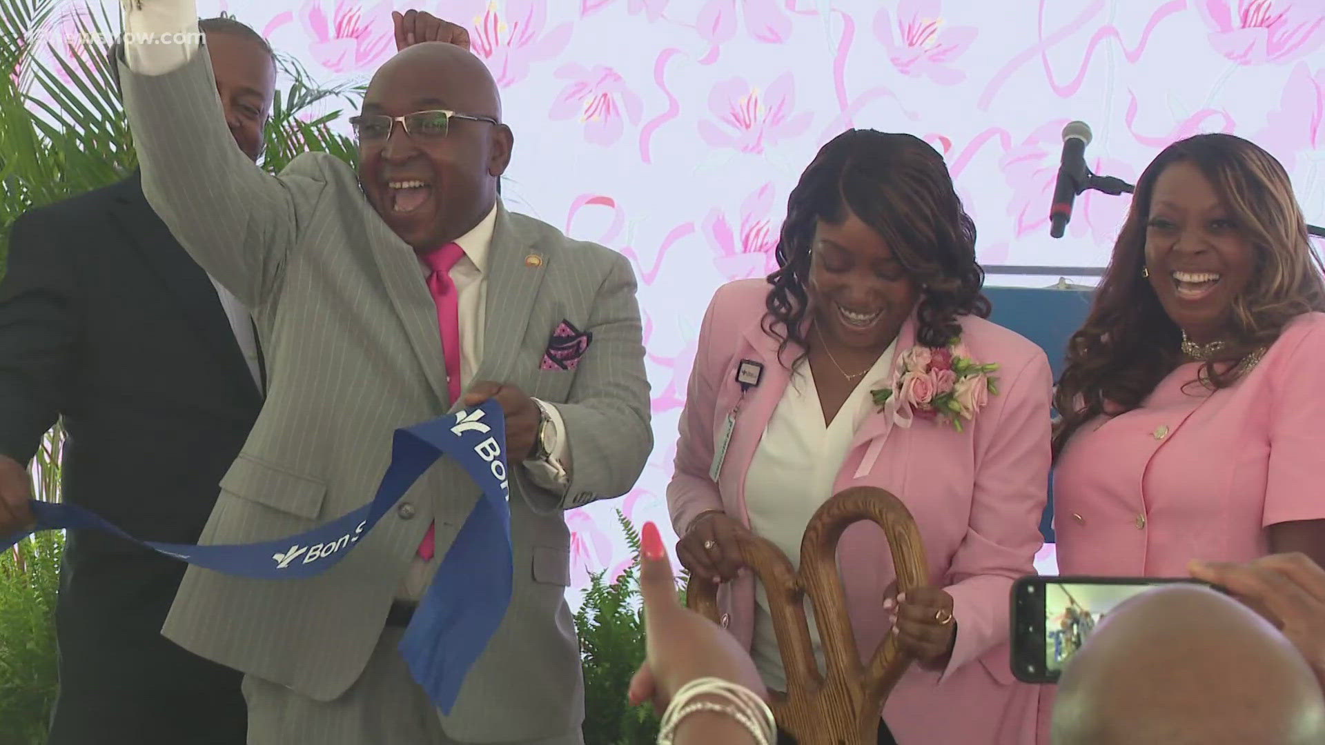 The center will expand access to essential breast health services. 13News Now was there for the ribbon cutting.