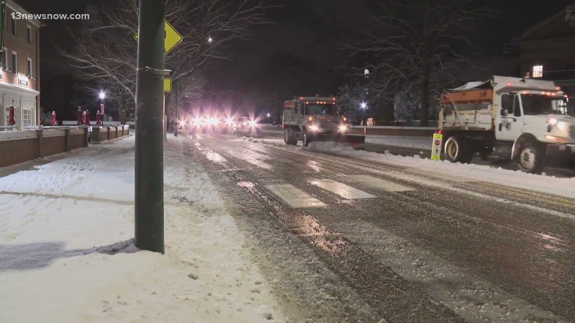 VDOT unable to pre-treat roads due to rain | 13newsnow.com