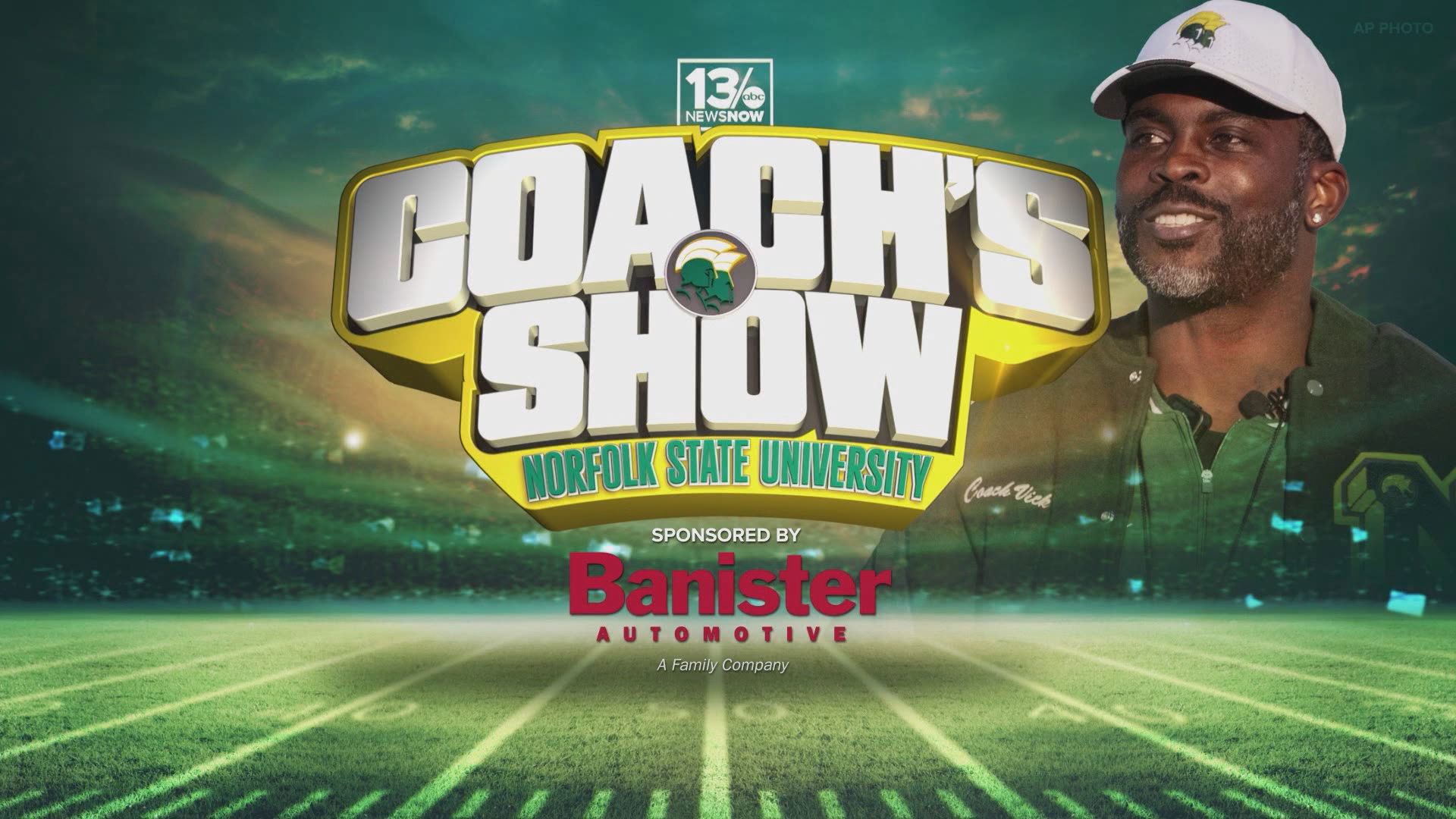 The NSU Coach's Show gives fans an inside look at Norfolk State University Spartans football with Head Coach Michael Vick.