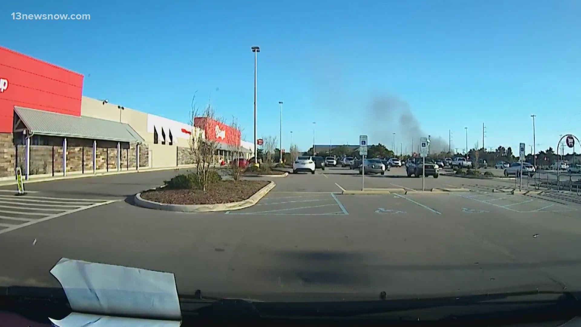 New video shows the moments before and after a plane crash in Kill Devil Hills.